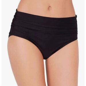 CALVIN KLEIN Convertible Bikini Bottoms, BLACK, swimsuit swimwear New
